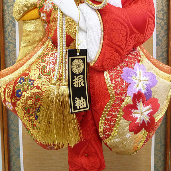 おしゃれなで綺麗な13号刺繍羽子板ケース飾り お薦めの初正月飾り