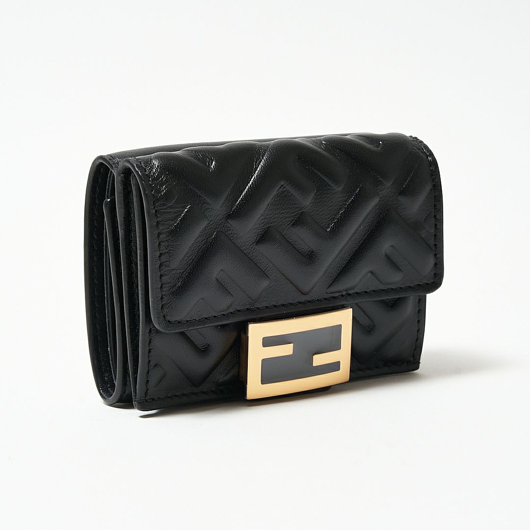 フェンディ FENDI 折財布 8M0395 AAJD ブラック(F0KUR BLACK)【お