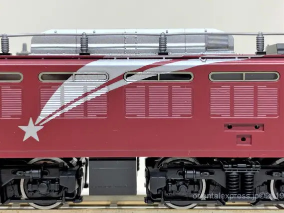 新 EF81「北斗星」塗装機が入線です！TOMIX 7126 新型モーターM-13搭載