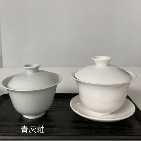 蓋碗 景徳鎮 青灰釉 雲闊 70ml – 遊茶オンラインショップ