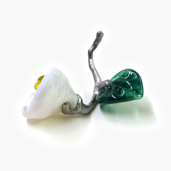 一点物】夢二×細見博子 コラボオブジェ 夢椿 I | 夢二郷土美術館