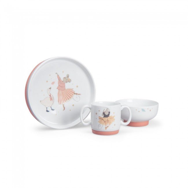 Moulin Roty: Porcelain Dish Set - La Petite Ecole De Danse