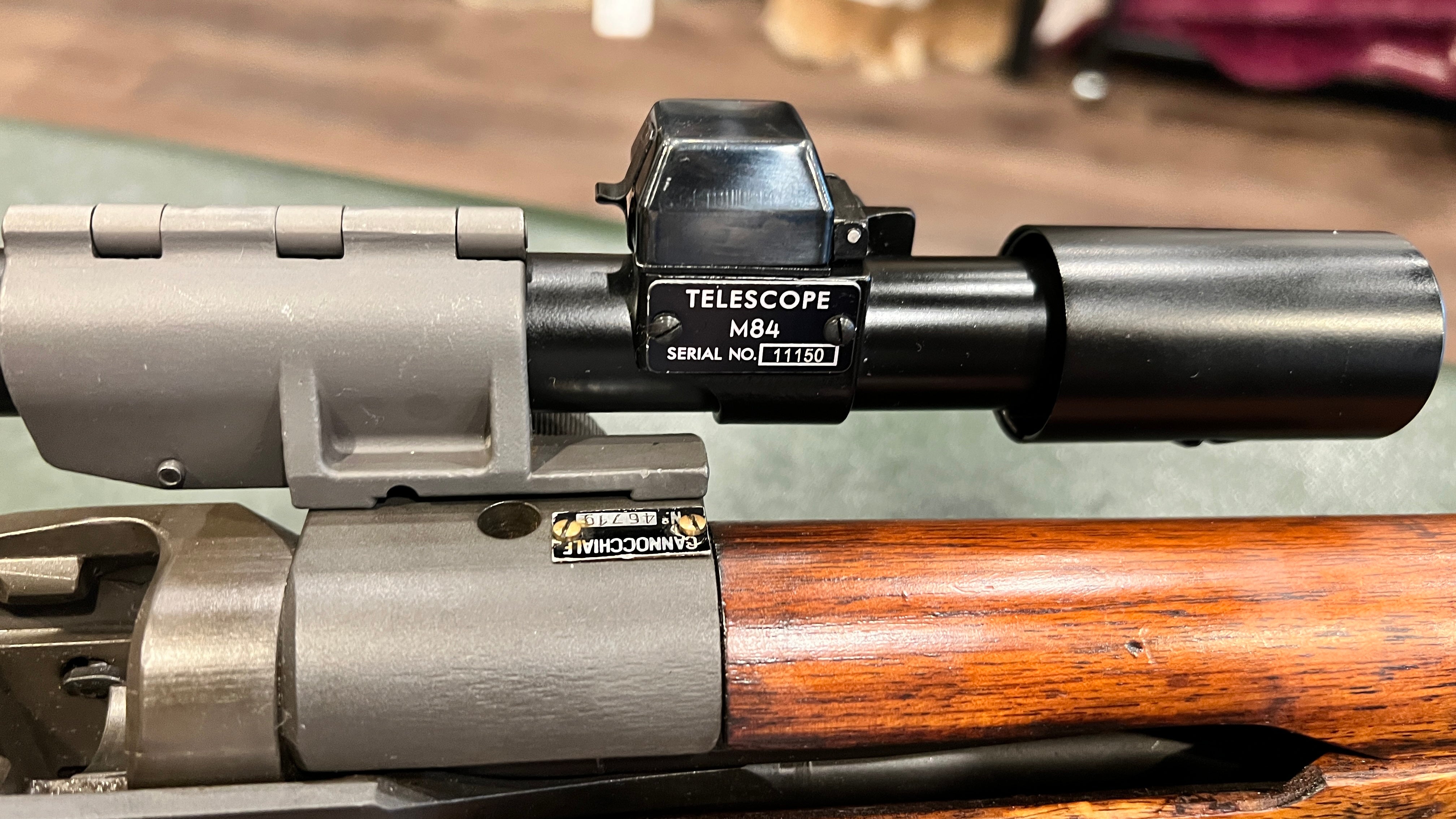 M1D Garand Tipo 2 Sniper Rifle 308 NATO – Original M84 Scope