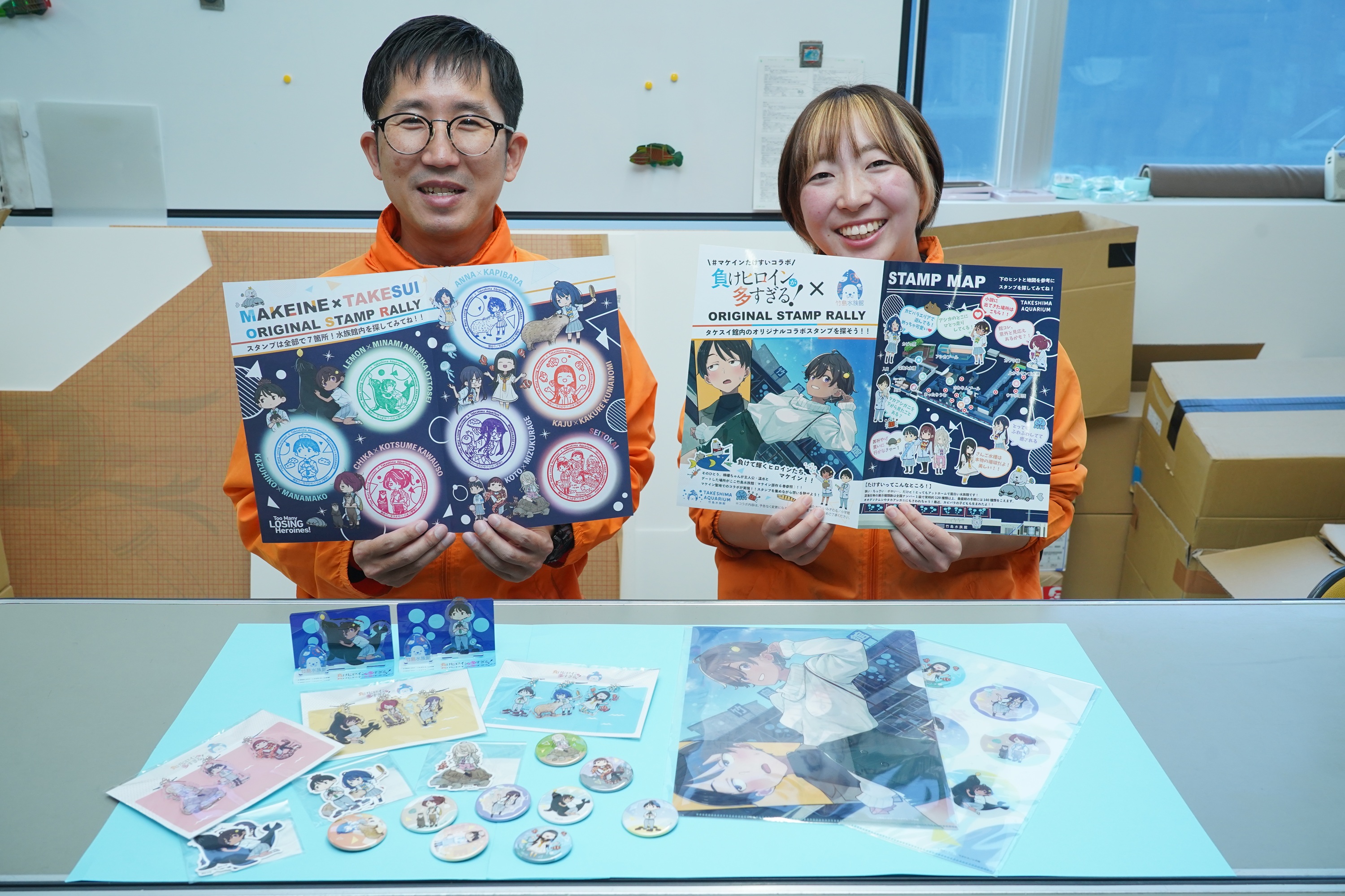 マケイン】ファンの期待に応え竹島水族館コラボ 温水と焼塩のデート追