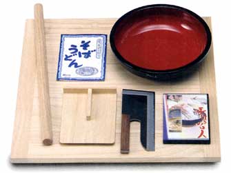 そば打ち道具セット」でそば道具が一式揃う／アドボックス