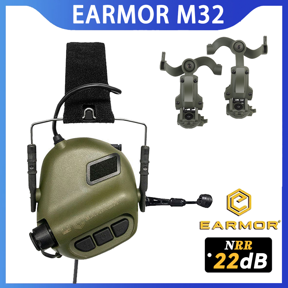 Opsmen EARMOR タクティカル ヘッドセット M32 MOD4 アクティブ