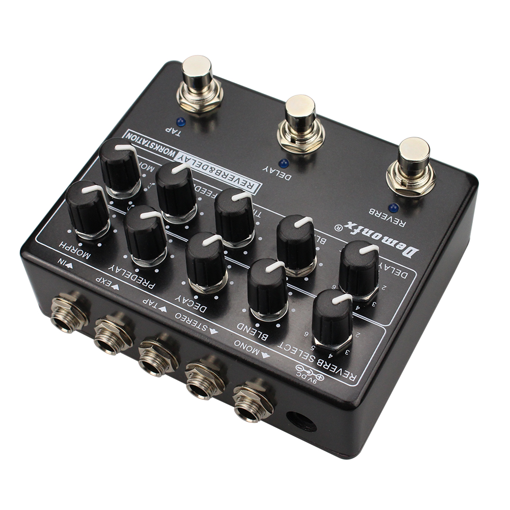 Demonfx New High Quality Reverb Delay Workstation Guitar Effect