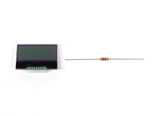 I2C接続小型キャラクターLCDモジュール 8×2行(バックライト付): オプト