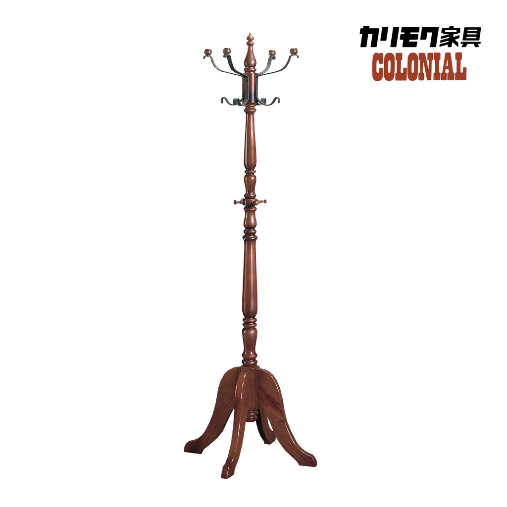 コロニアル カリモク ポールハンガー AC5060NK コートハンガー 木製