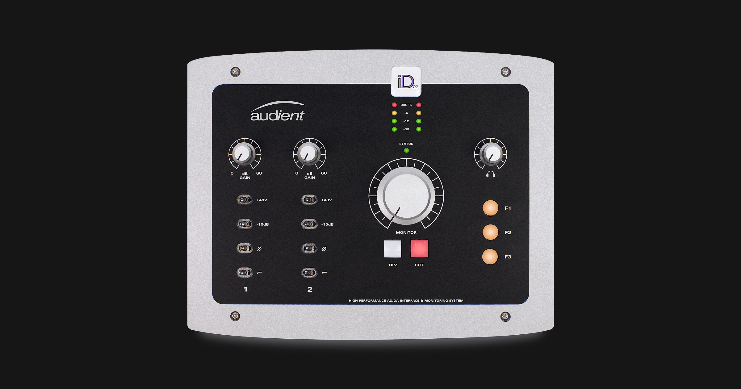 AUDIENT | iD22 | USB オーディオ・インターフェイス | 製品情報