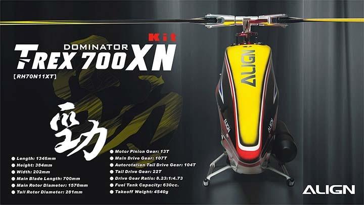 T-REX 700XN Kit Nitro