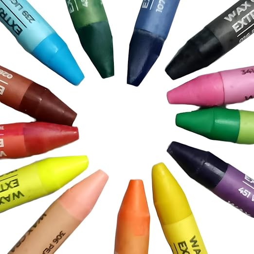 AM3312 Camel Wax Crayons Extra Long 26 Shades – Amd-Deodap