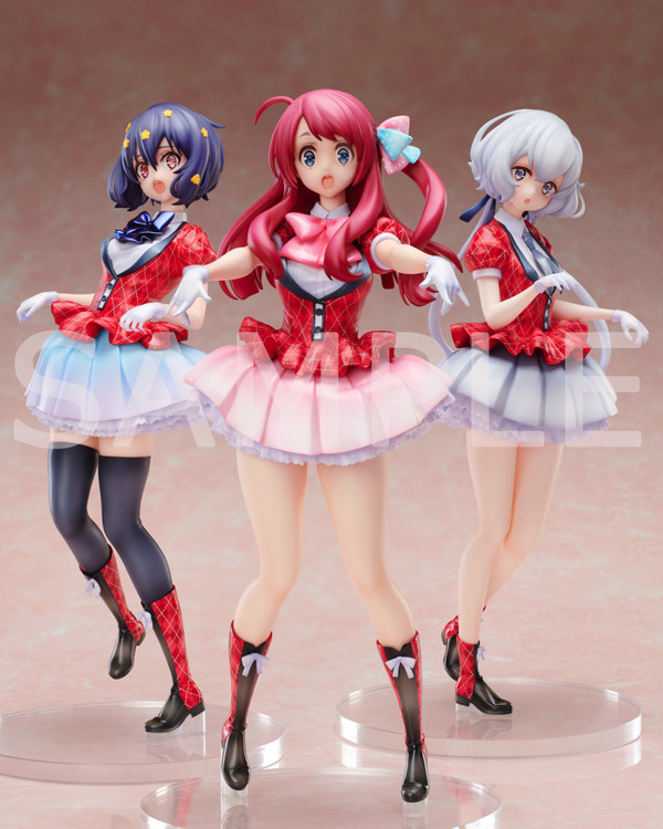 ゾンビランドサガ」源さくら、水野愛、紺野純子が可憐にステージ衣装で