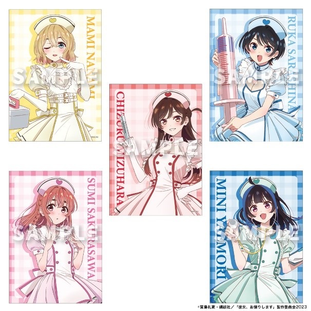 かのかり」水原千鶴、更科瑠夏、桜沢墨らがナースメイド姿で曲線美を