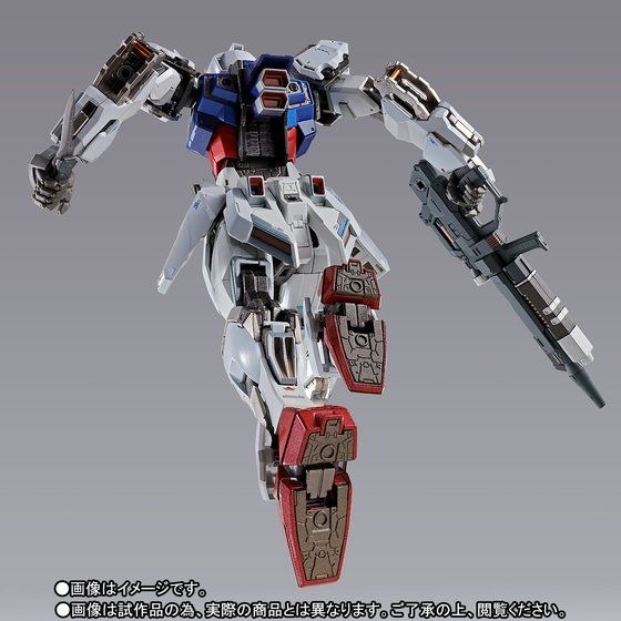 ガンダムSEED」ストライクガンダム、“METAL BUILD”でアクション
