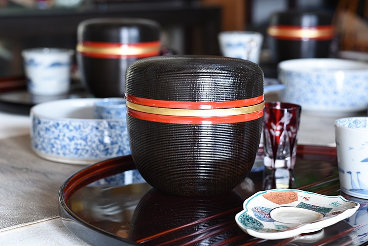 信玄弁当箱 - 生活骨董と古布のアンティークショップ antique TANTRA