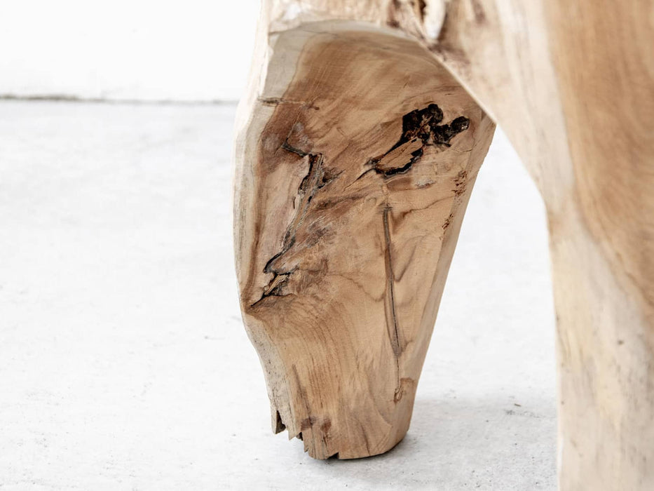 Rustic Wood ログスツール — ANTRY USE ONLY GENUINE