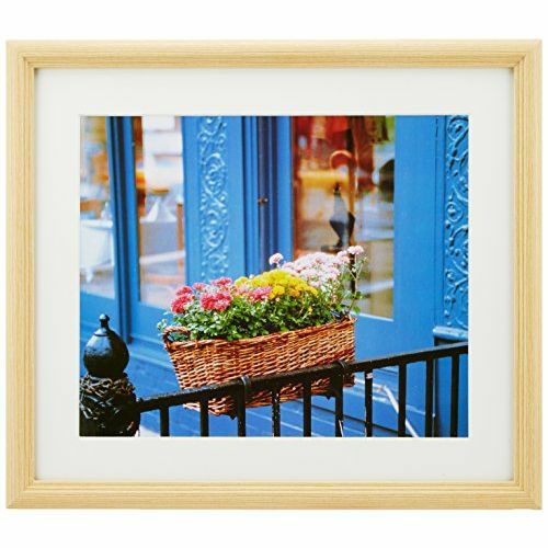 FUJICOLOR 木製額縁 YM-3 4切 木地（前面板-ガラス板） | アサヌマ