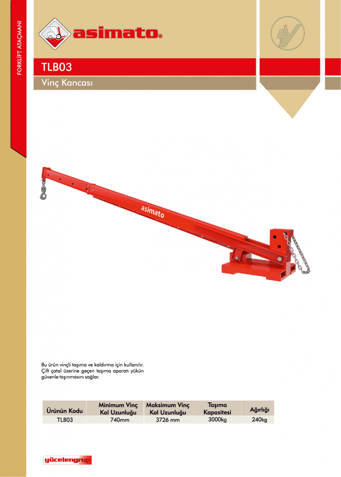 6 Teker Akülü Forklift