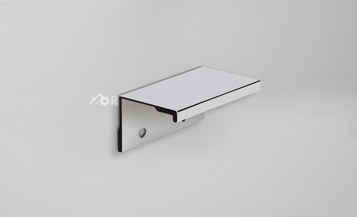 PUXADOR ZEN SOTILE CROMADO 160MM ZP1857 - ZEN - Casa das Fresas