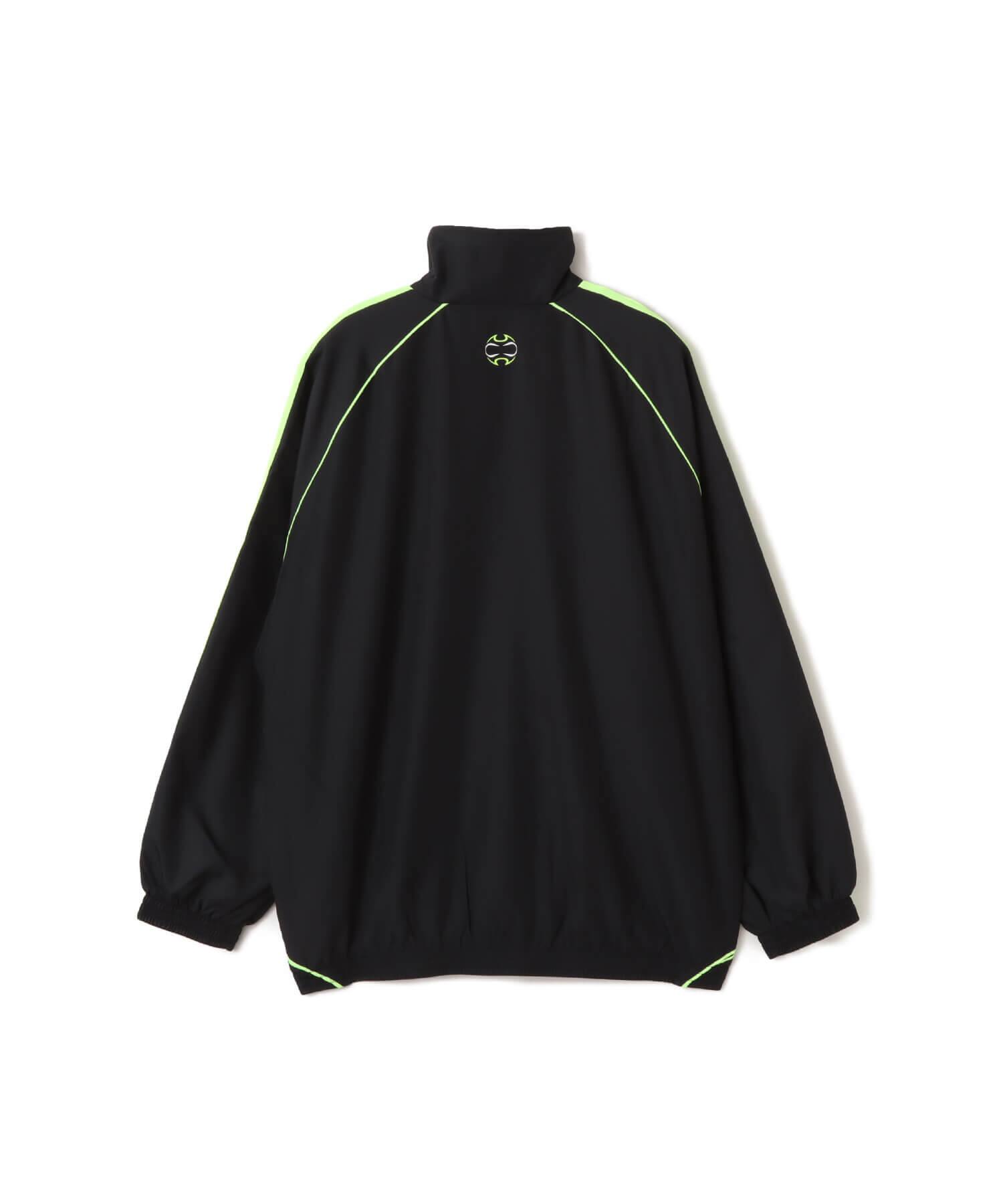 adidas TEAMGEIST ADICOLOR OVERSIZED WOVEN TRACK TOP ブラック