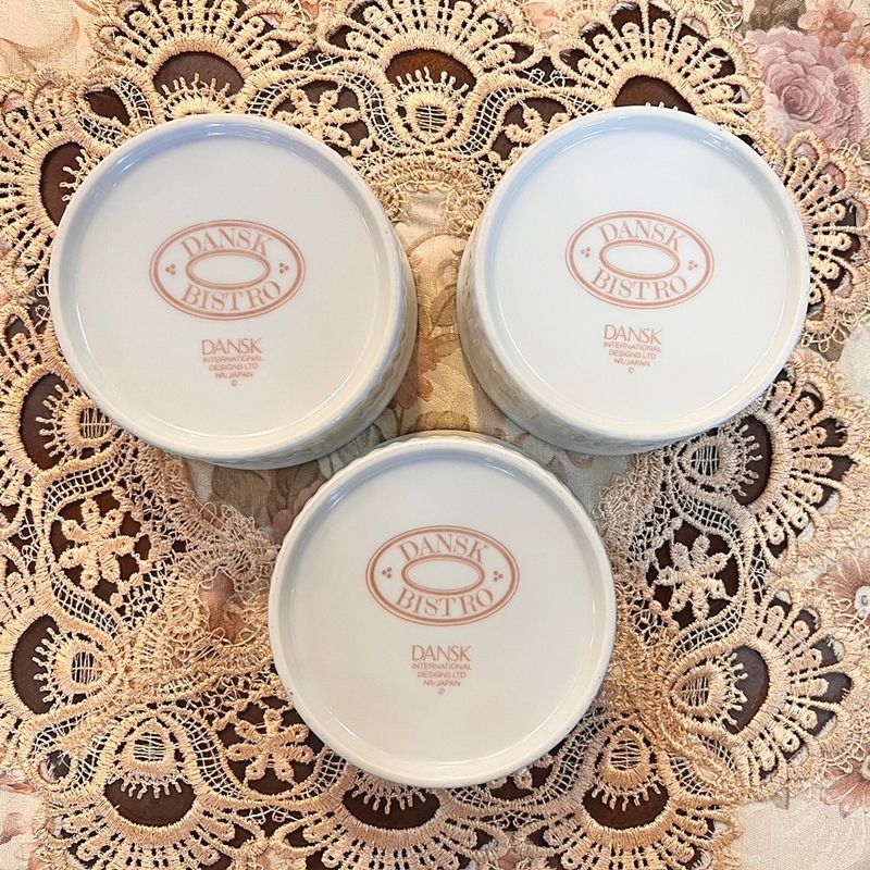 廃盤 ダンスク ビストロ ココット皿 DANSK BISTRO 3個セット 耐熱皿