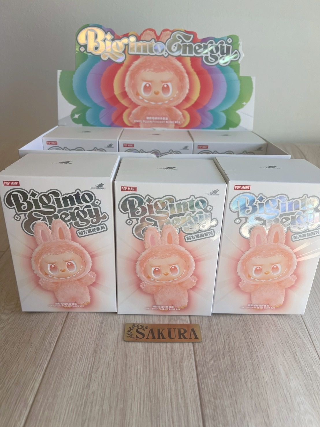 正規品 未開封】 LABUBU Big into Energy 3箱 ラブブ ポップマート