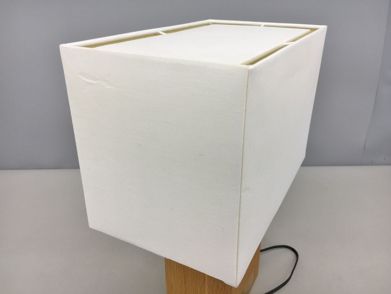 無印良品 MUJI スタンドライト MJ-SOSA オーク材スタンド 四角シェード