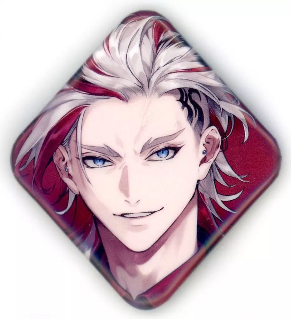 刀剣乱舞 大本丸博 道誉一文字 スクエア缶バッジ 祝装 刀剣乱舞 大