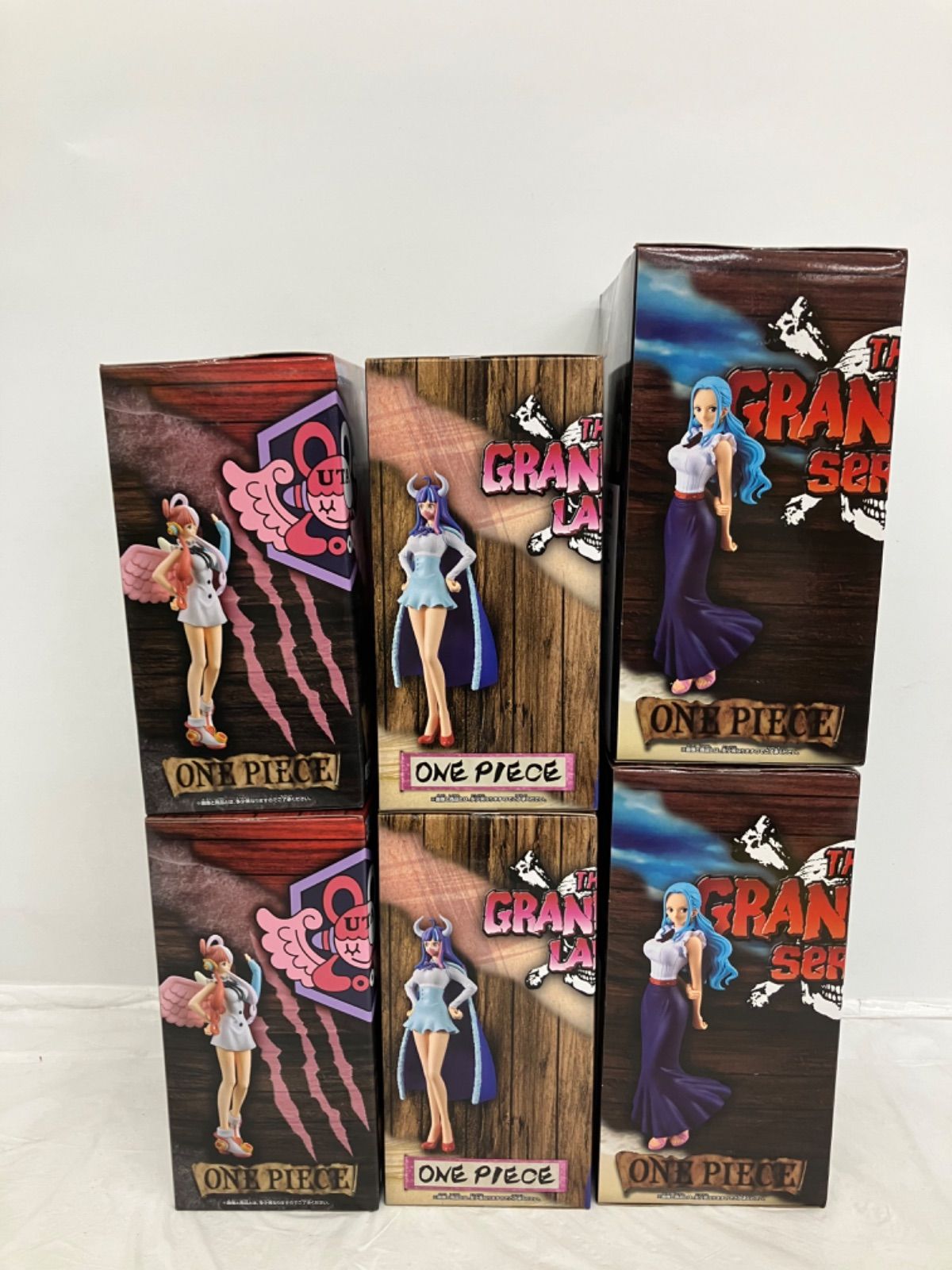 未開封 ONEPIECE ワンピース フィギュア 3種6個セット LF1534 f099