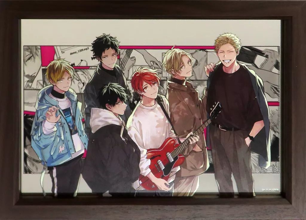 中古】鏡・ミラー 集合柄 パブミラー 「ギヴン展」 - メルカリ