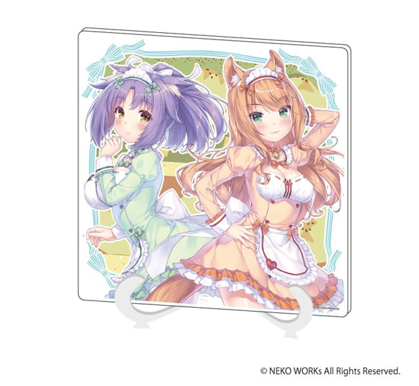 アクリルアートボード「ネコぱら」01-03 全3種セット 公式イラスト