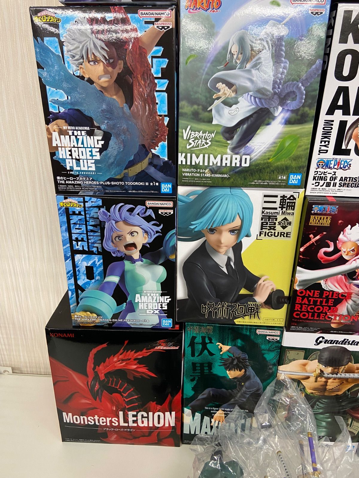 ジャンプ プライズ フィギュア まとめ 計21点 ワンピース 呪術廻戦