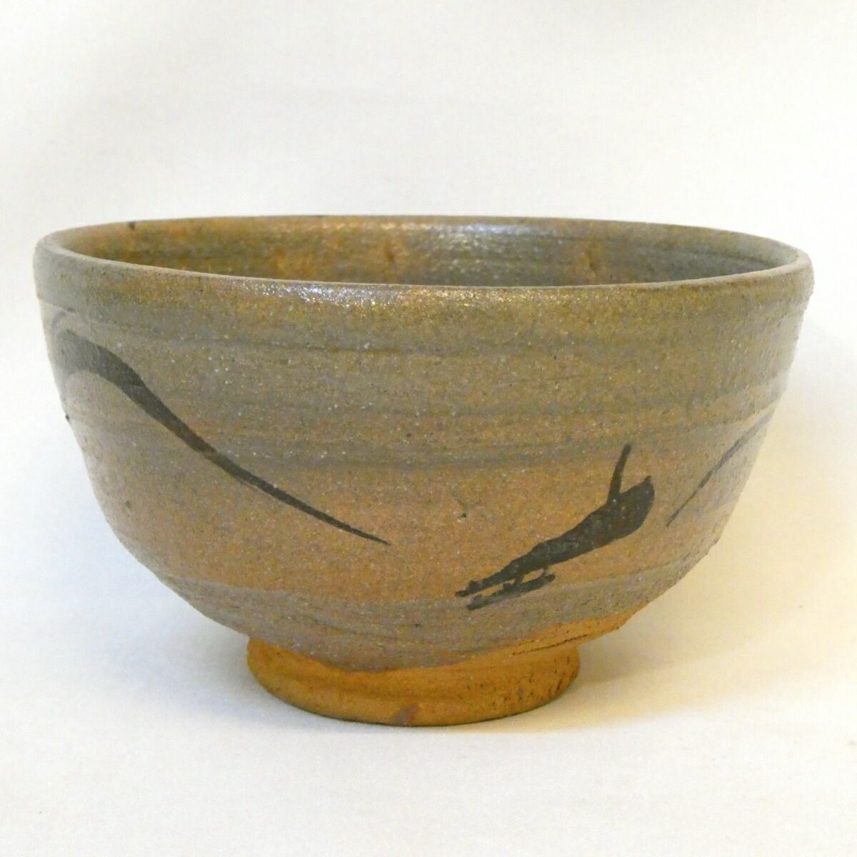 二月の特売品】三玄窯 中里重利作 絵唐津茶碗 高級茶道具 唐津焼【中古