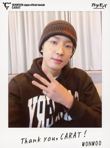 中古】生写真(男性) SEVENTEEN/WONWOO(ウォヌ)/「SEVENTEEN Japan