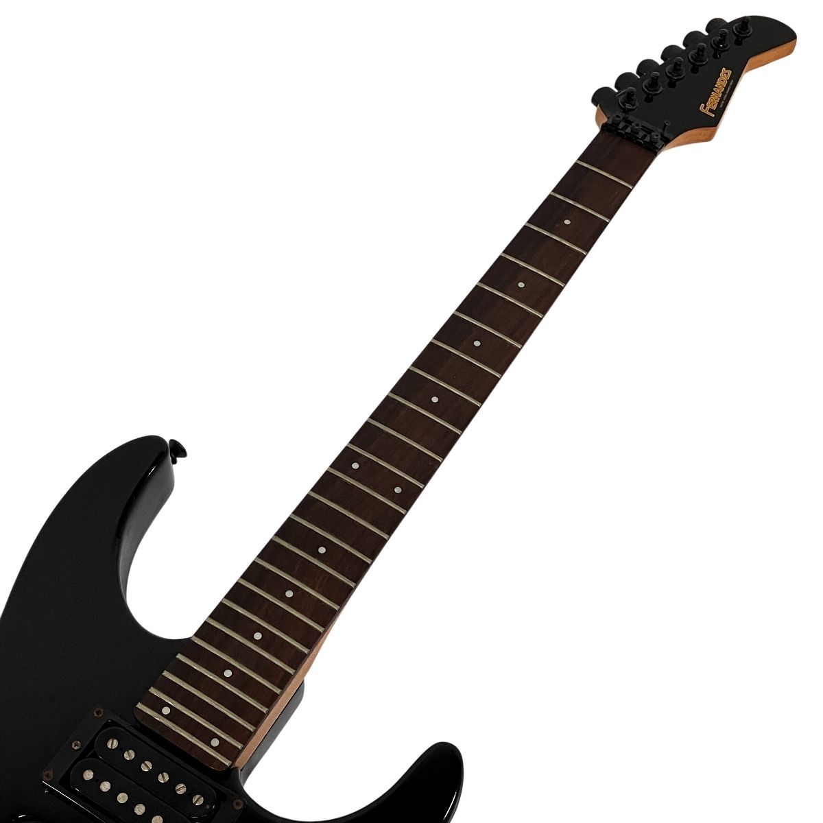 Fernandes FR-55 24フレット 弦なし ブラック フェルナンデス エレキ