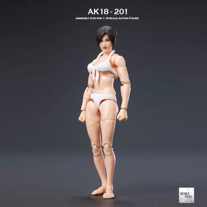 Boris Ping Toys：AK18 Wave2： AK18-201：女性素体：1/18スケール