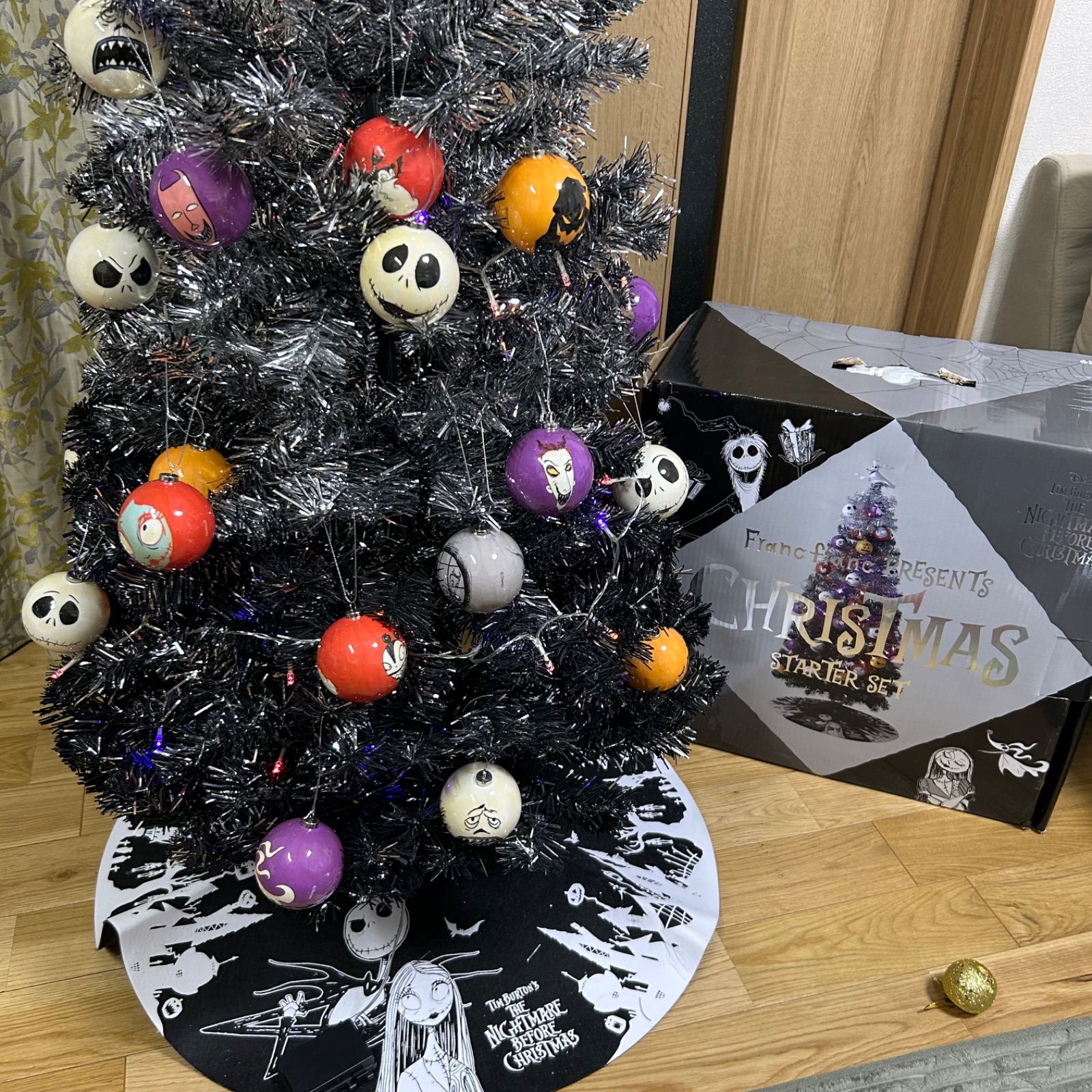 フランフラン ナイトメア・ビフォア・クリスマス クリスマスツリー