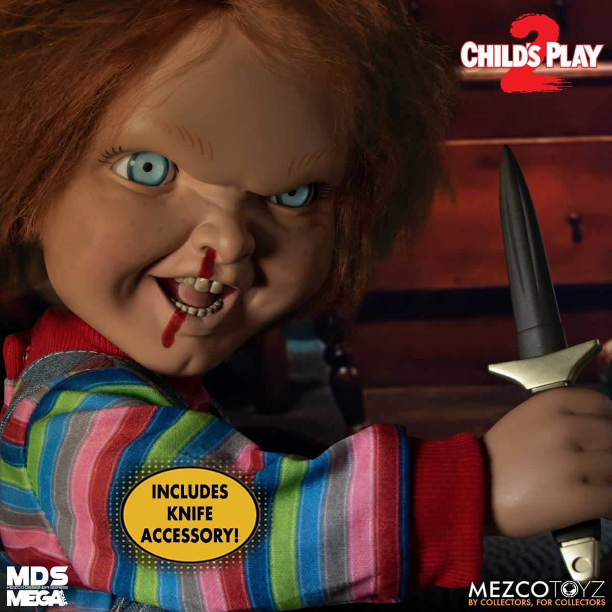 チャッキー15inc フィギュア Menacing Chucky Mega Scale チャイルド