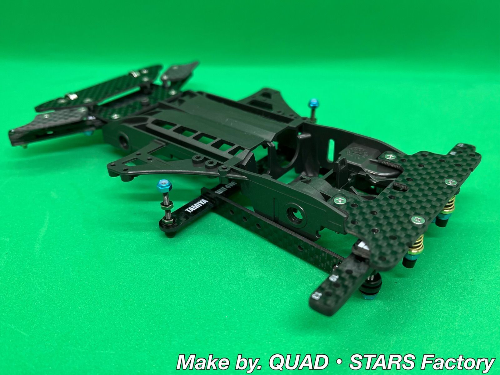 ミニ四駆・FM-Aシャーシ用】2軸ATスライドダンパー／左右独立稼働式＋1