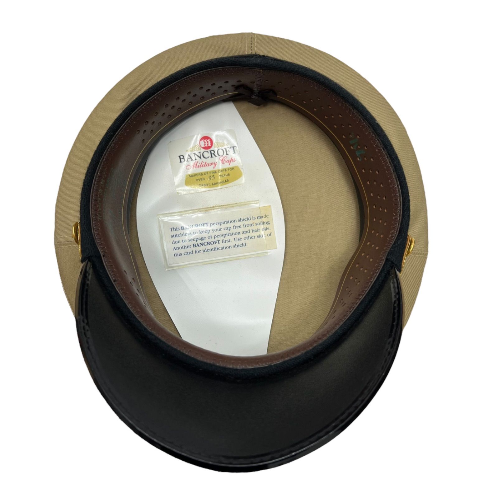 Bancroft アメリカ海軍 士官用 制帽 ワーキングカーキ 海軍元帥 帽子