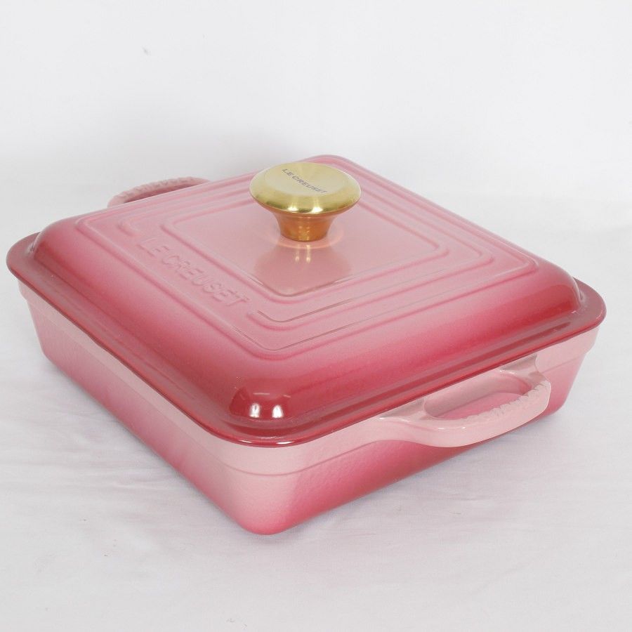 ル・クルーゼ シグニチャー ココット スクエア 24cm ベリー 21174-24