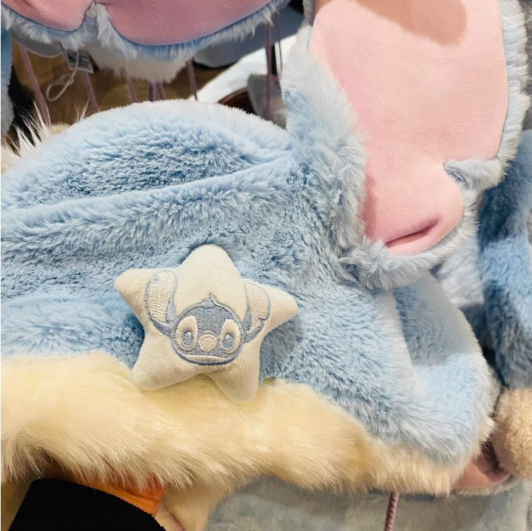 即日発送 ディズニー スティッチ エンジェル ファンキャップ 2点セット