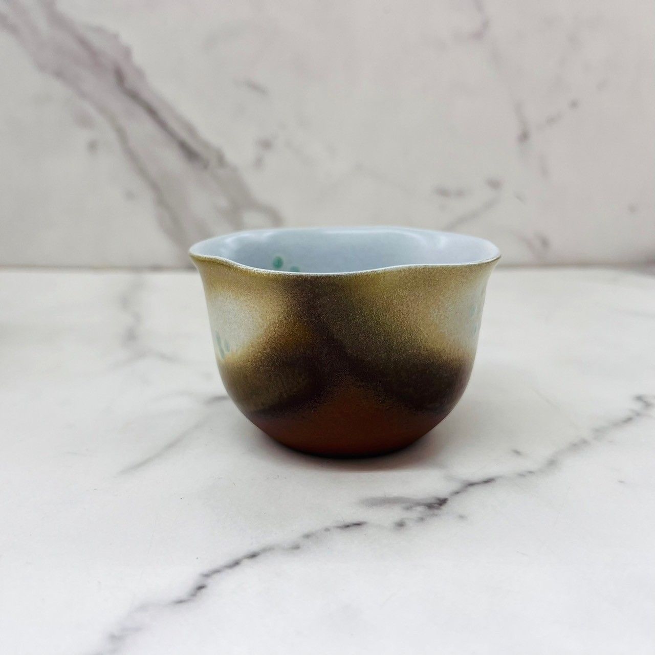 未使用品】有田焼 佐賀県嬉野 一位窯 田中一晃 茶器揃え 5点セット 朱