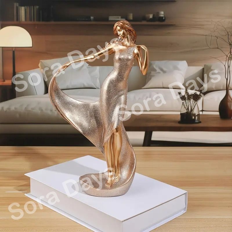 置物 オブジェ 人物 女性 彫刻 エレガント おしゃれ かわいい