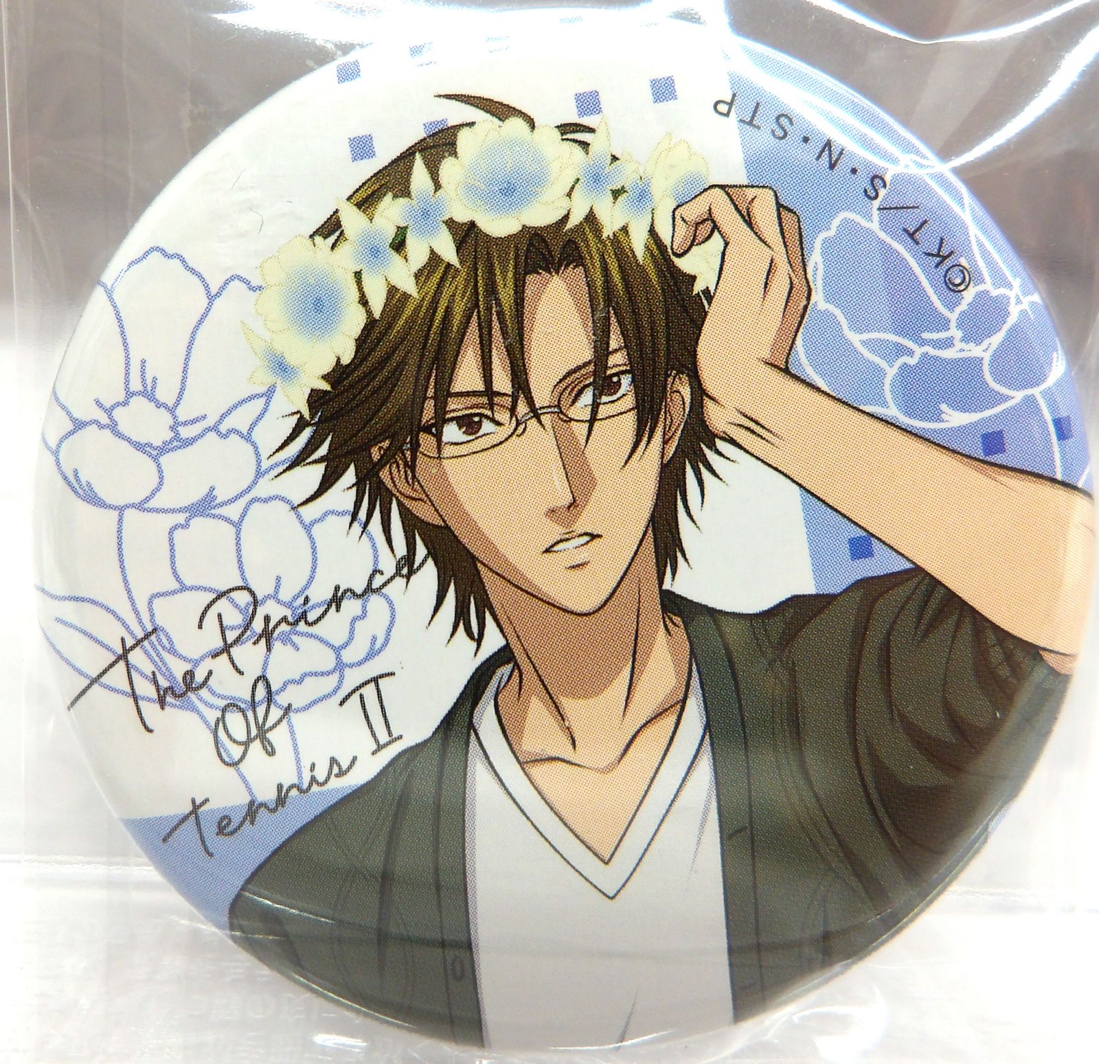 テニスの王子様 手塚 バレンタイン スクエア缶バッジ 新テニスの王子様