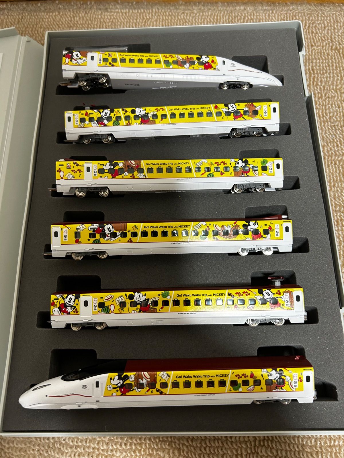 未使用】TOMIX 九州新幹線800 1000系 Waku Waku Trip セット 限定品