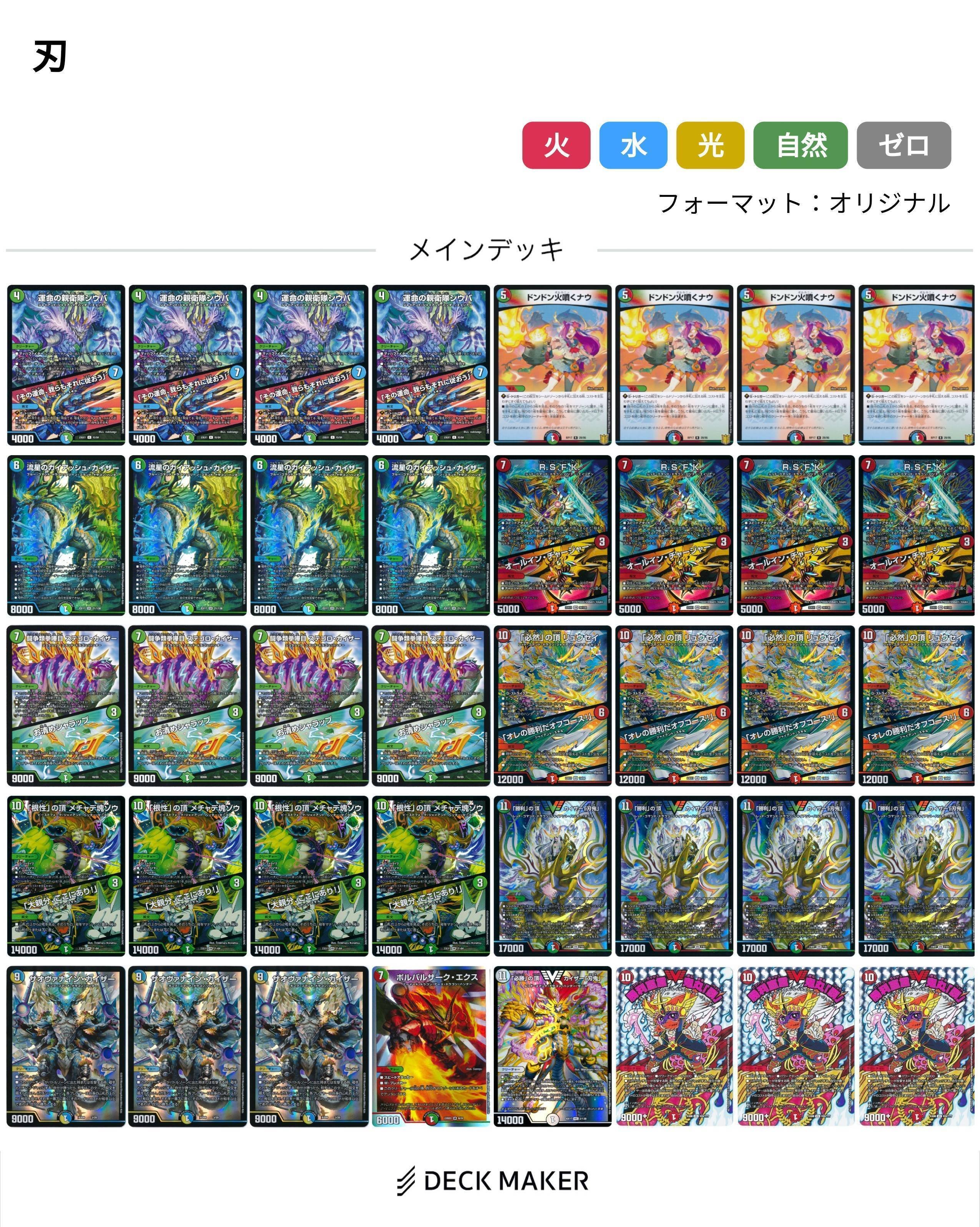 ザオヴァナイン・カイザー採用型ハンター軸刃鬼について｜ラスク・ラクイン