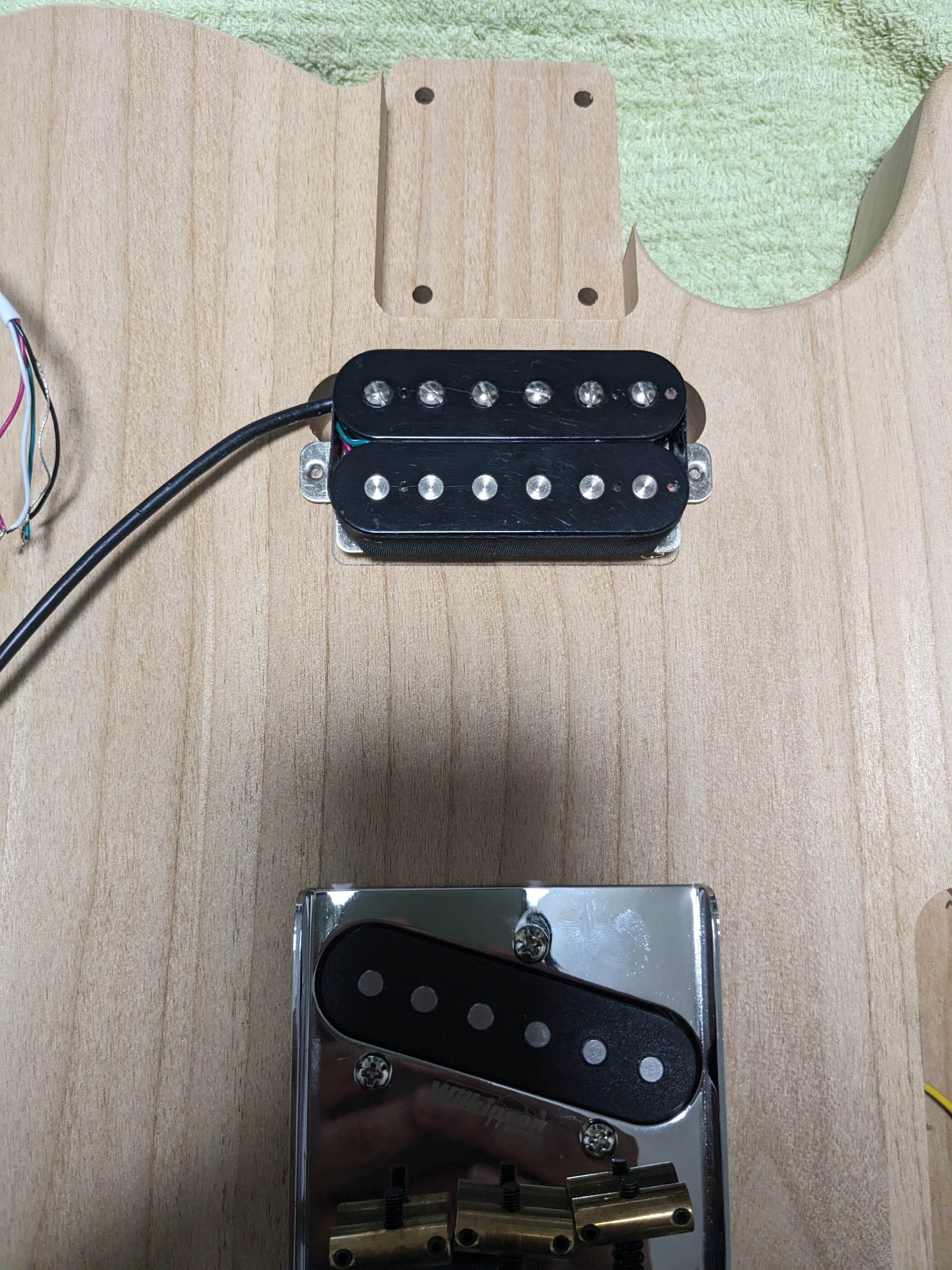 エレキギター製作記～テレキャスターの章～｜ボーンアンドスキンA