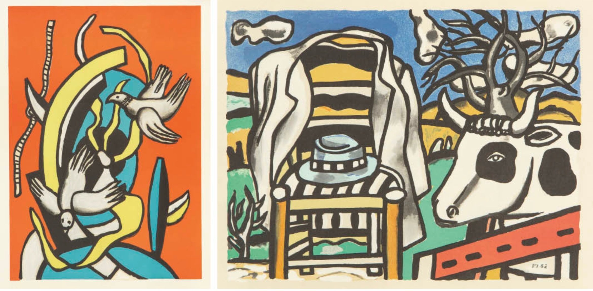 フェルナン・レジェ】 版画/リトグラフ、コロタイプ査定 買取 致します